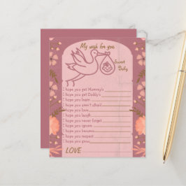 ストークのベビー運ゲームの願い