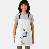 ストークをミュージシャンとしてタンバリンで エプロン (インサイチュ)