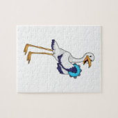 ストークをミュージシャンとしてタンバリンで ジグソーパズル (横)