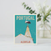 ストークインアレンテジョポルトガルイラストレーション ポストカード (スタンド正面)