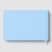 ストークオンブルーベビーシャワー ゲストブック (裏面)