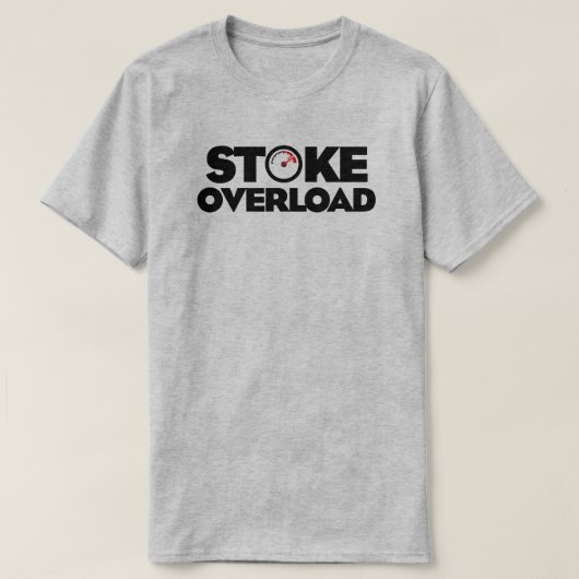 ストークオーバーロードメーター Tシャツ (デザイン正面)