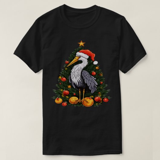 ストーククリスマス Tシャツ (デザイン正面)