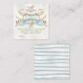 ストーククレストおむつラッフル スクエア名刺 (正面/裏面)