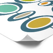 ストークサークル世紀半モダンばのポスター ポスター (角)