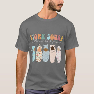 ストークスクワッドマザーベビーユニットマザーベビーナースポスト Tシャツ
