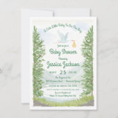 ストークズジャーニーベビーシャワー招待状 招待状 (正面)