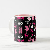 ストークデリバリーツインベビールーム ツートーンマグカップ (正面左)