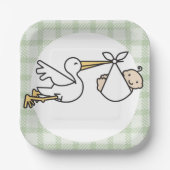 ストークベビー配信 ペーパープレート (正面)