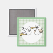 ストークベビー配信 マグネット (正面/裏面)