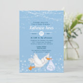 ストークボーイズベビーシャワー招待状 招待状 (スタンド正面)