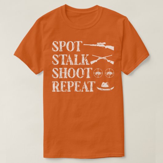 ストークボーハンターホッグ狩り1 Tシャツ (デザイン正面)
