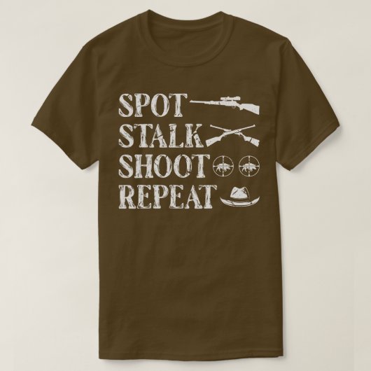 ストークボーハンターホッグ狩り Tシャツ (デザイン正面)