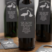 ストーク新生児サンキューナースボトルハンガーラベル ボトルネックタグ