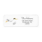 ストーク新生児 ラベル (正面)