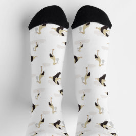 ストーク生まれたばかりの男の赤ちゃんガールパターン ソックス