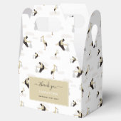 ストーク生まれたばかりの男の赤ちゃんガールパターン フェイバーボックス (オープン)