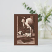 ストーク計量新生児ヴィンテージ 案内ポストカード (スタンド正面)