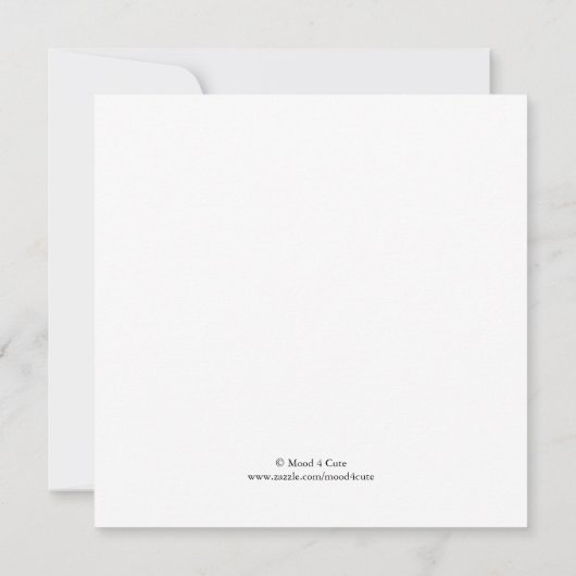 ストーク誕生 案内状 (裏面)