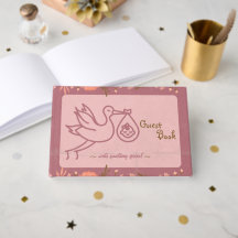 ストーク運のベビー赤ちゃんシャワー