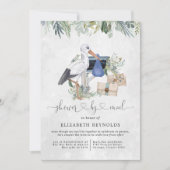 ストーク配信 | メールによる仮想ベビーシャワー 招待状 (正面)