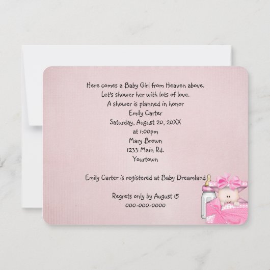 ストーク配信 招待状 (裏面)