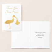 ストーク配送ナース助産師チームドゥラありがとう 箔カード (ディスプレー)