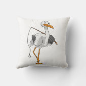 ストーク・アズ・フィッシャーと魚釣り・ロッド クッション (裏面)