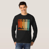 ストーク=オン=トレントの都市のスカイライン Tシャツ (正面フル)