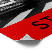 ストーク・ニューントンのロンドンバス ポスター (角)