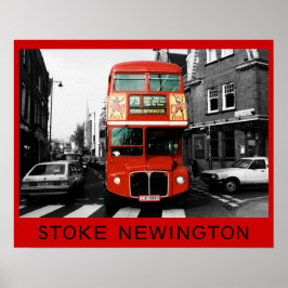 ストーク・ニューントンのロンドンバス ポスター