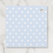 ストーク |ベビーシャワーメッセージカード フェイバータグ (裏面)