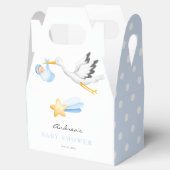 ストーク |水彩男の赤ちゃんシャワー フェイバーボックス (オープン)