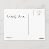 ストーク（白にバンドル） ポストカード (裏面)