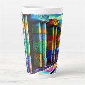 ストーサイケデリックン カフェラテマグ (正面)