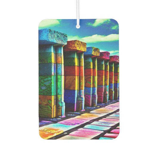 ストーサイケデリックン カーエアーフレッシュナー (正面)