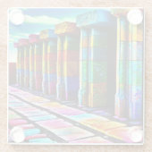 ストーサイケデリックン ガラスコースター (裏面)