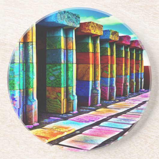 ストーサイケデリックン コースター (正面)