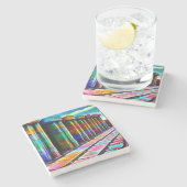 ストーサイケデリックン ストーンコースター (横)