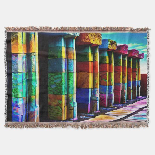 ストーサイケデリックン スローブランケット (正面)