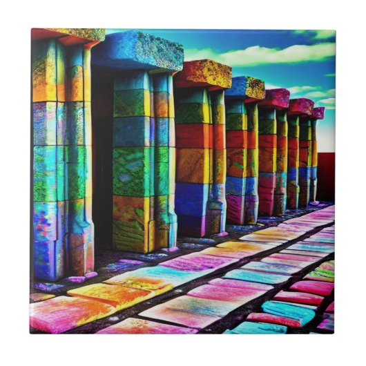 ストーサイケデリックン タイル (正面)