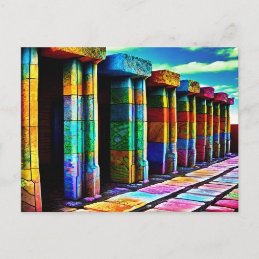 ストーサイケデリックン ポストカード (正面)