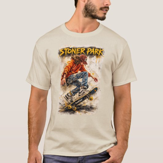 ストーナースケートパーク Tシャツ (正面)