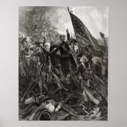 ストーニポイントの嵐、1779年7月 ポスター (正面)