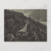 ストーニポイントの戦い、1779年 ポストカード (正面)