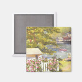 ストーニントンハーバービューマグネット マグネット (正面/裏面)