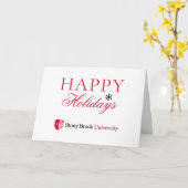 ストーニーブルック大学 |ワードマーク カード (黄色い花)