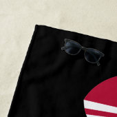 ストーニーブルック大学 |ワードマーク ビーチタオル (インサイチュ)