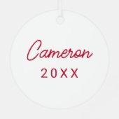 ストーニーブルック大学 |ワードマーク メタルオーナメント (裏面)