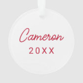 ストーニーブルック大学 | Seawolves オーナメント (裏面)